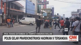 VIDEO: Polisi Gelar Prarekonstruksi, Hadirkan 9 Tersangka