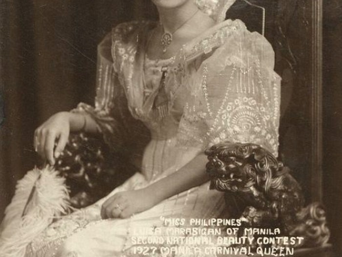 Potret Pemenang Manila Carnival Kontes Kecantikan Filipina Tahun 1927/Foto: ortigasfoundationlibrary.com.ph
