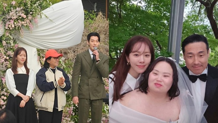 Reuni 'Our Blues', Han Ji Min dan Kim Woo Bin Menghadiri Pernikahan Jung Eun Hye