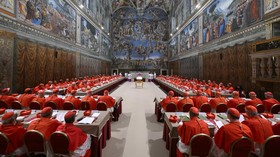 FOTO: Suasana Conclave untuk Pilih Paus Baru di Kapel Sistina
