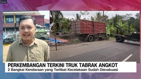 VIDEO: Perkembangan Terkini Truk Tabrak Angkot
