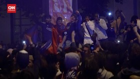 VIDEO: Pesta Fans PSG usai Final Lolos Liga Champions
