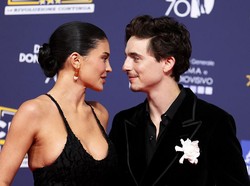 Timothee Chalamet Tolak Bahas Hubungan Asmara dengan Kylie Jenner
