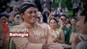 Luna Maya Sah Dinikahi Maxime, Ekspresi Tipi Jabrik Lega Jadi Wali Nikah