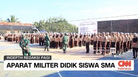 VIDEO: Aparat Militer Didik Siswa SMA