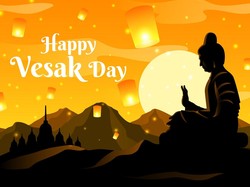 35+ Poster Hari Raya Waisak 2025 Terbaru yang Gratis Download