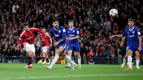 FOTO: MU Pesta Gol, Satu Langkah Menuju Liga Champions