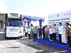 Mendag Lepas Ekspor Satu Kontainer Tuna Beku dari Sumbar ke Uni Emirat Arab