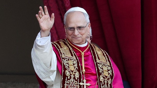 Kardinal Robert Francis Prevost dari AS dengan nama kepausan Paus Leo XIV terpilih menjadi pemimpin Gereja Katolik baru menggantikan Paus Fransiskus.