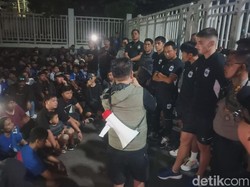Gelar Aksi Damai, Suporter Panser Biru Legawa PSIS Turun Kasta