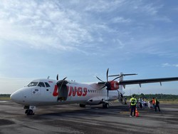 Penerbangan Bersejarah Wings Air ke Bandara Tuanku Tambusai