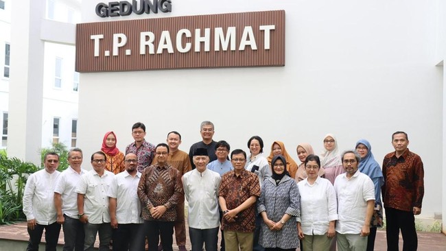 Didik J. Rachbini kembali terpilih sebagai Rektor Universitas Paramadina 2025-2029 usai melewati sidang senat di Kampus Cipayung, Jakarta Timur, Jumat (9/5).