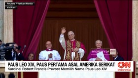 VIDEO: Paus Leo XIV, Paus Pertama Asal Amerika Serikat