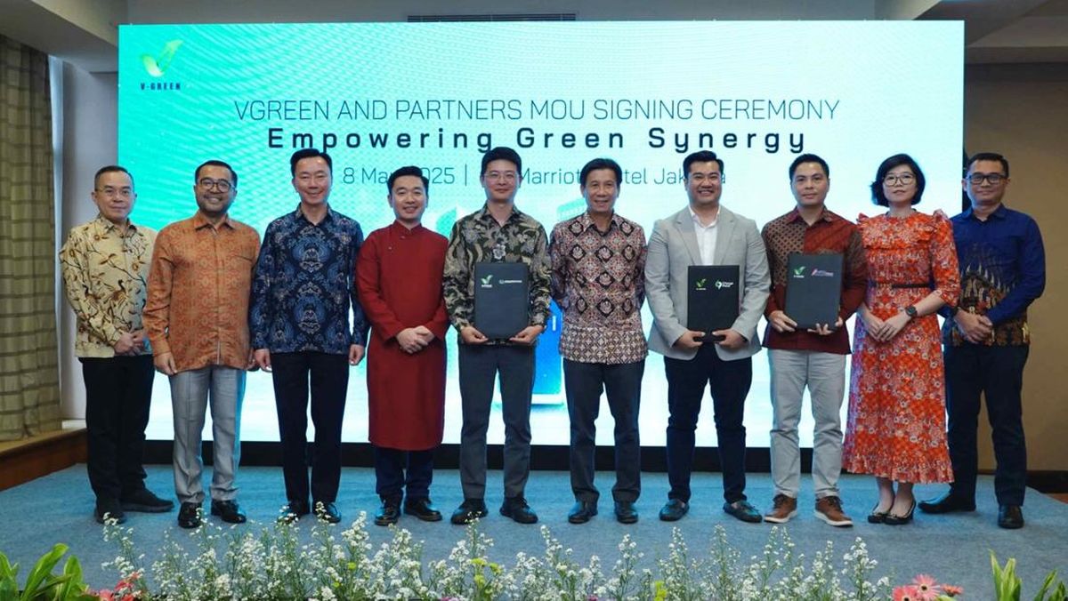 Kolaborasi V-Green Bangun 60 Ribu SPKLU VinFast, Investasi US$300 Juta