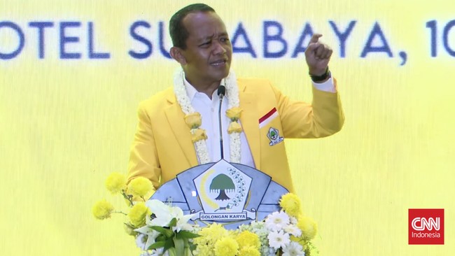Ketua Umum Partai Golkar Bahlil Lahadalia mengaku hanya bercanda saat 'menggoda' Wakil Gubernur Jawa Timur Emil Dardak gabung partainya beberapa waktu lalu.