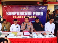 Penyelundupan 3,2 Kg Sabu dari Tarakan Disembunyikan dalam Perut Ikan