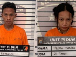 Tampang Abang-Adik di Medan Kirimkan Mayat Bayi Hasil Inses Lewat Ojol