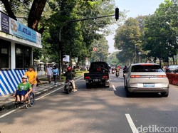 Libur Panjang, Lalu Lintas di Kota Bandung Ramai Lancar