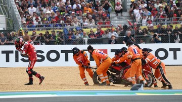 Liputan Olahraga CNN Sport : Bagnaia: Tak Ada Peringatan saat Crash, Padahal Saya Pelan