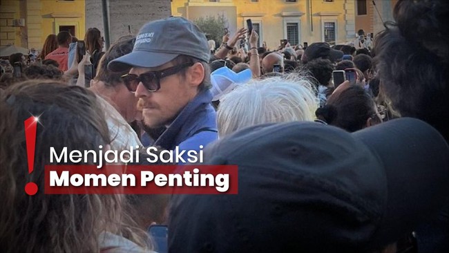 Harry Styles Terciduk di Kerumunan Vatikan saat Sambut Paus Leo XIV