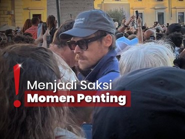 img-title Harry Styles Terciduk di Kerumunan Vatikan saat Sambut Paus Leo XIV