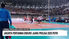 VIDEO: Jakarta Pertamina Enduro Juara Proliga 2025 Putri