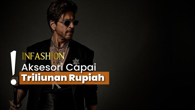 Gaya Busana Serba Hitam Shah Rukh Khan di Met Gala 2025, Berkarisma!