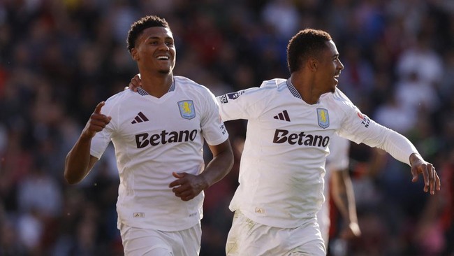 Aston Villa menang 1-0 atas Bournemouth pada matchday ke-36 Liga Inggris di Stadion Vitality, Sabtu (10/5).