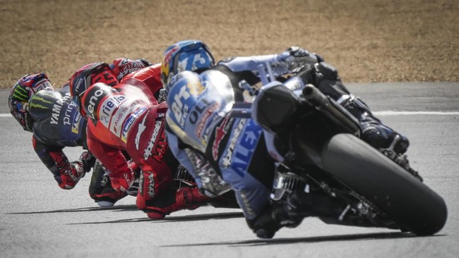 Balapan Grand Prix MotoGP Prancis 2025 akan digelar di Sirkuit Le Mans, Minggu (11/5). Berikut prediksi hasil MotoGP Prancis 2025.