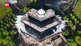 VIDEO: Detik-detik Menakjubkan Hotel Ikonik di New Jersey Dirobohkan