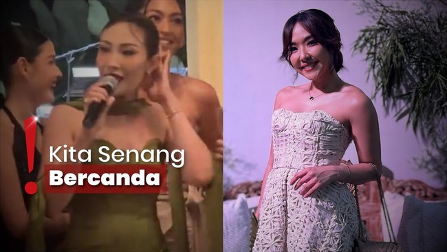 Pidato di Nikahan Luna, Ayu Dewi Bantah Sindir Gisel karena Kasmaran