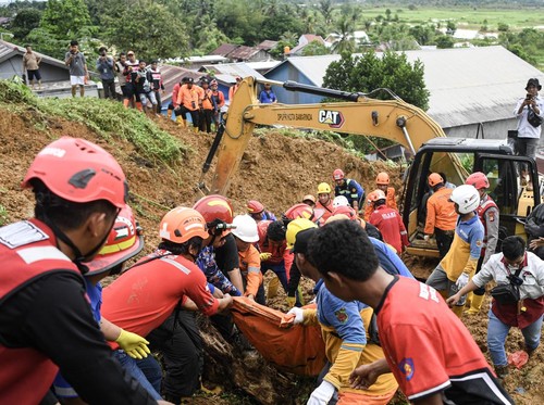 Warga Sulut Tertimbun Longsor Ditemukan Tewas
