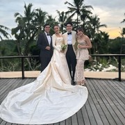 Ini Profil dan Pekerjaan Cinta Brian, Pria yang Bersama Gisella Anastasia di Nikahan Luna-Maxime