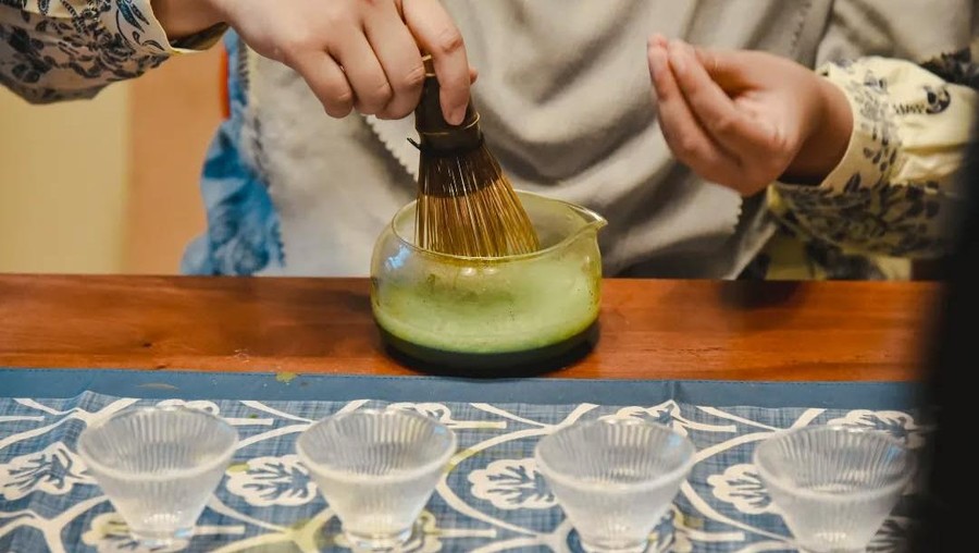 Kafe matcha di Bandung