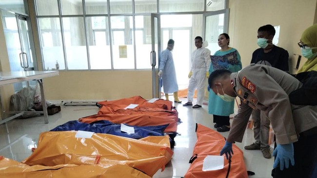 RSUD Pameungpeuk melaporkan tidak ada korban luka akibat ledakan pemusnahan amunisi di Garut. Seluruh korban sudah meninggal saat tiba di RS.
