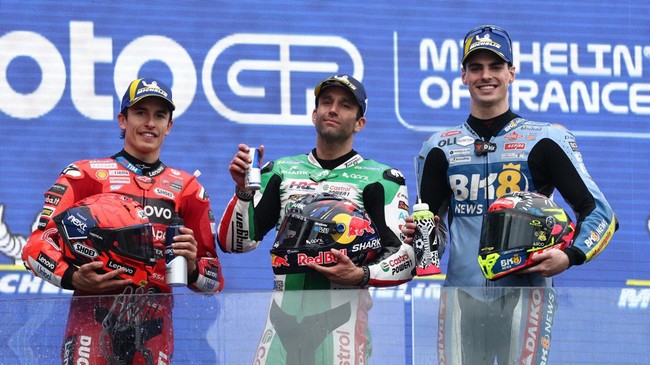 Marc Marquez dinilai makin menunjukkan kematangan saat jadi runner up dengan kondisi tertinggal jauh yaitu 19 detik dari Johann Zarco di MotoGP Prancis.