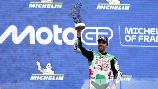 Zarco Menang MotoGP Prancis, Indonesia ke Perempat Final Berikut berita pilihan dunia olahraga mulai dari Johann Zarco menang di MotoGP Prancis hingga Timnas Futsal Putri Indonesia lolos ke perempat final Piala Asia.