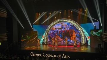 Sorotan Dunia Olahraga CNN Sport : Pencak Silat Indonesia Tampil Memukau di OCA General Assembly 2025