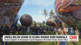 VIDEO: Aneka Balon Udara di Acara Waisak Bumi Mandala