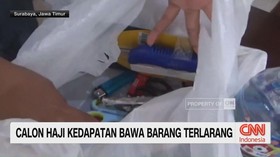VIDEO: Calon Haji Bawa Barang Terlarang di Koper