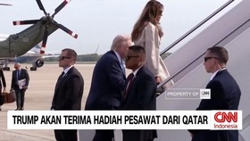 VIDEO: Trump Akan Terima Hadiah Pesawat dari Qatar