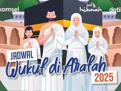 Jadwal Wukuf di Arafah 2025