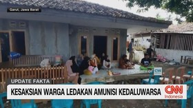 VIDEO: Kesaksian Warga Ledakan Amunisi Kedaluwarsa