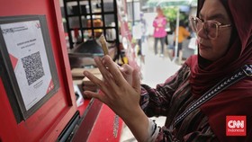 FOTO: Transaksi QRIS Jakarta Kuartal I/2025 Meningkat 166 Persen