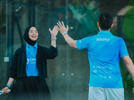 Citra Kirana dan Rezky Aditya Menang Lomba Padle Berhadiah Umrah, Intip 5 Potretnya