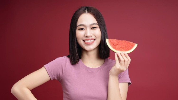 Ilustrasi Diet Semangka Ilustrasi Diet Semangka