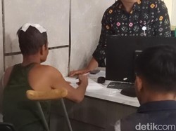 Pria Paruh Baya Disabilitas di Palembang Dibacok Tukang Galon