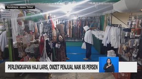 VIDEO: Perlengkapan Haji Laris, Omzet Penjual Naik 65 Persen