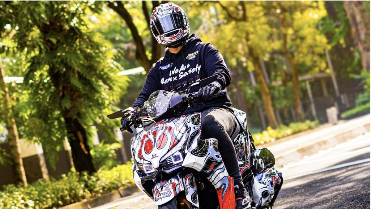 Modifikasi Yamaha Aerox Alpha, Bikin Pangling