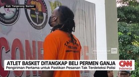 VIDEO: Atlet Basket Ditangkap Beli Permen Ganja
